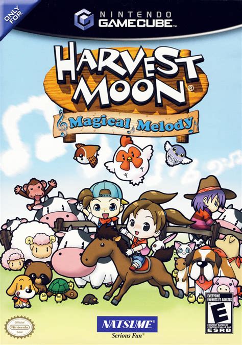 Harvest Moon Magical Melody: Explore a magical world filled with harmonious joy on Gamecube